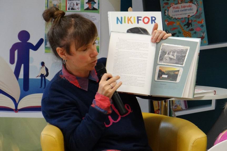 O Beskidzie bez kitu czyli Mania Strzelecka na spotkaniach z młodymi czytelnikami