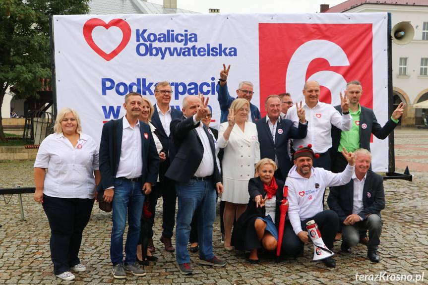 Wybory 2023. Koalicja Obywatelska w Krośnie: Jeszcze będzie normalnie, uwierzcie w to