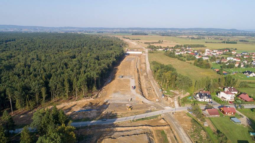 Najnowszy raport z S19 Krosno - Miejsce Piastowe