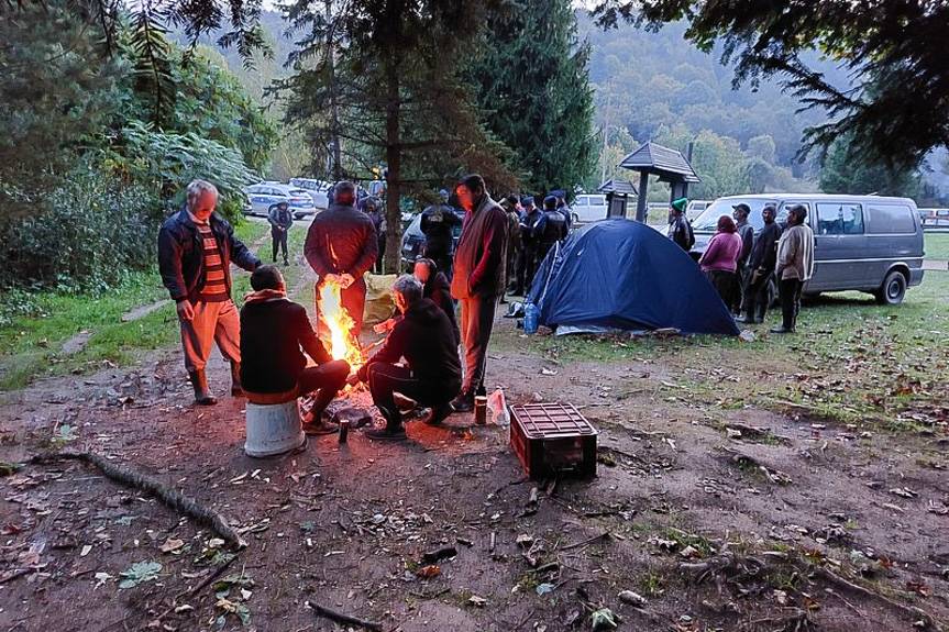 Rumuńscy grzybiarze znów w dukielskich lasach