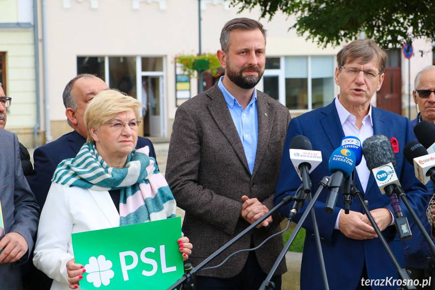 Władysław Kosiniak-Kamysz w Krośnie: Trzecia Droga, albo trzecia kadencja PiS