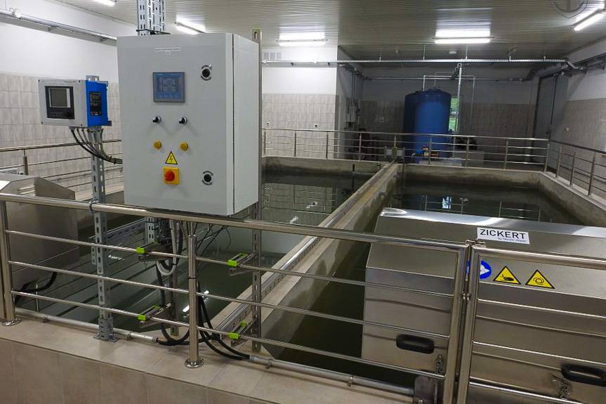 Przebudowa ujęcia wody w Korczynie zakończona