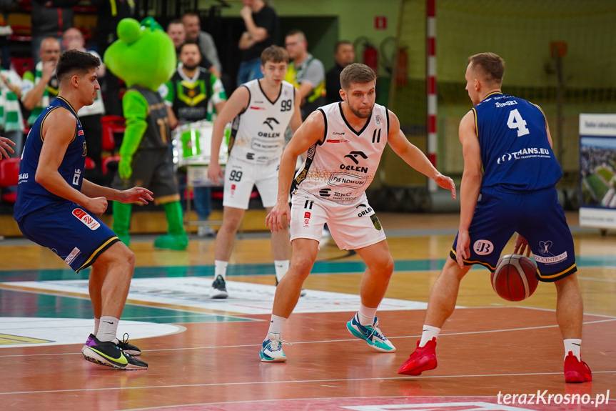 Miasto Szkła Krosno - Górnik Zamek Książ Wałbrzych 70:79