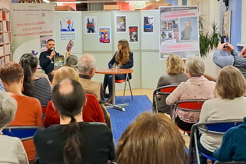 "Ta historia nie ma końca…" - spotkanie z Magdaleną Grzebałkowską w KBP