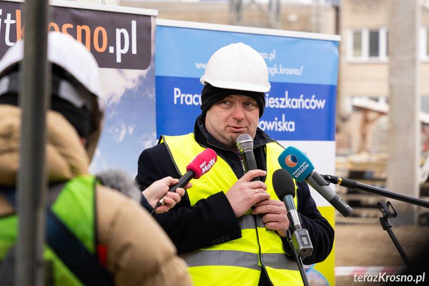 Chrzest walczaka Piotra w Krośnie