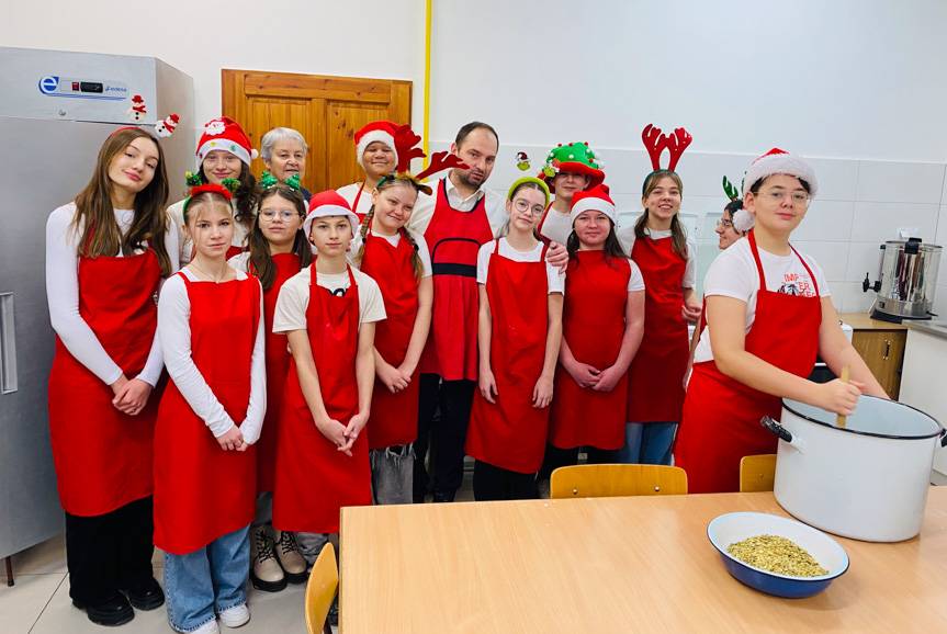 Piekli chleb na Wigilię