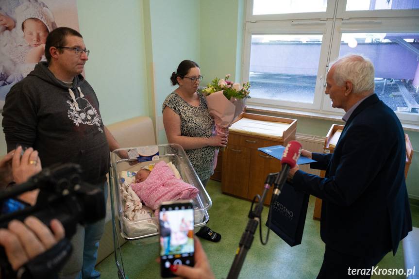 Pierwsza krośnianka urodzona w 2024 roku to Marysia