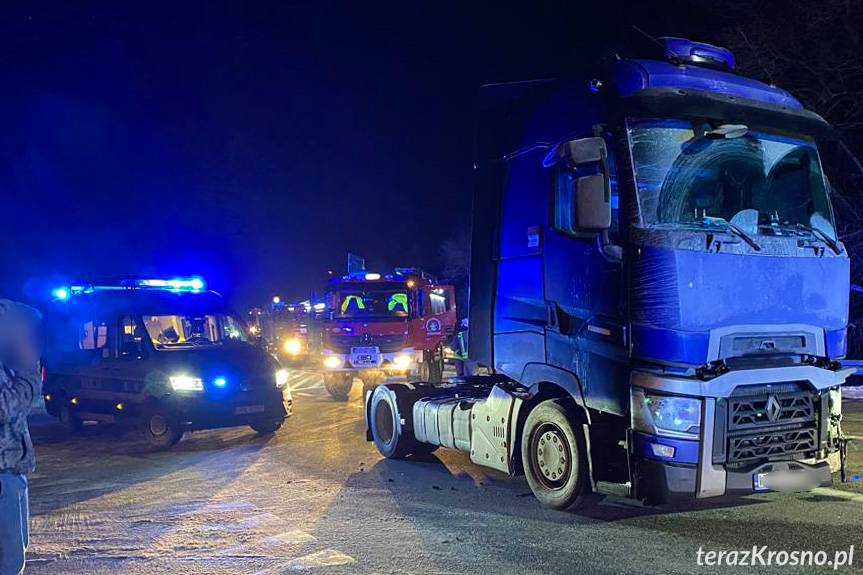 Poranny wypadek w Iskrzyni