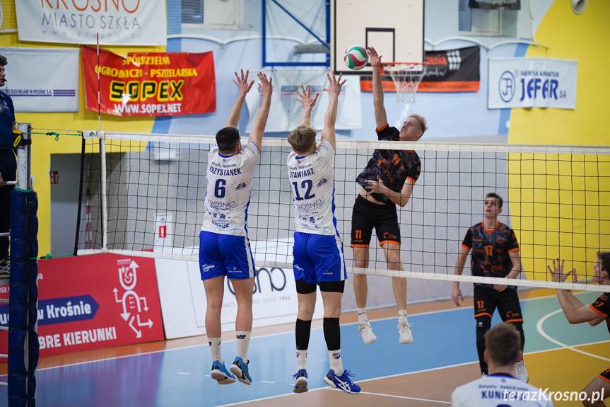 Karpaty-PANS Krosno - Akademia Talentów Jastrzębski Węgiel 3:1