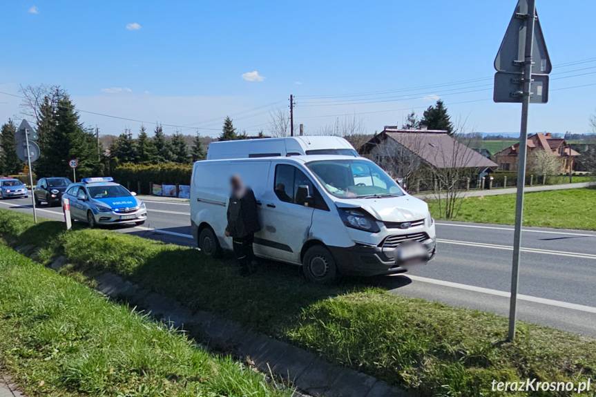 Potok. Zderzenie trzech pojazdów