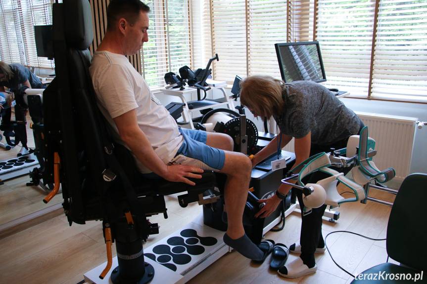 Nowoczesna sala kinezyterapii w Uzdrowisku Rymanów