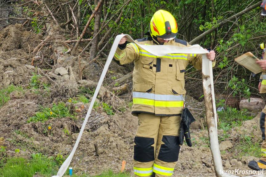 Pożar w pustostanie