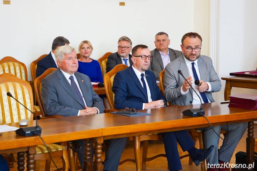 Pierwsza sesja Rady Miasta Krosna