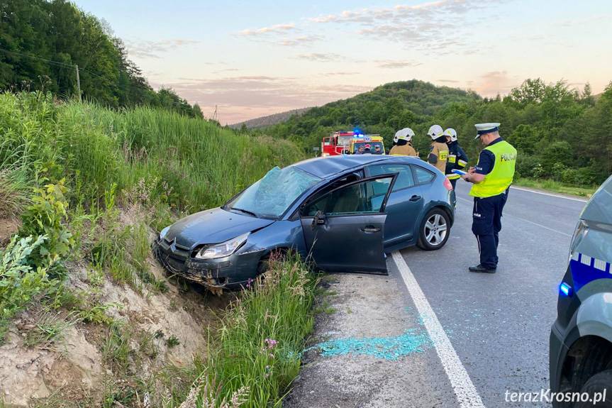 Dachowanie citroena w Krasnej
