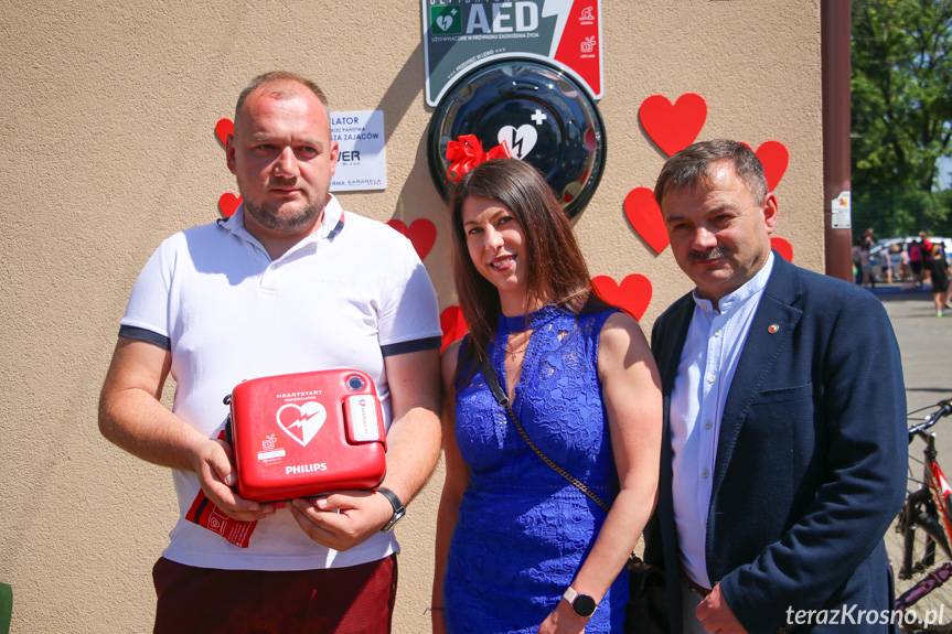 Defibrylator AED i kosmiczny piknik w SP nr 4