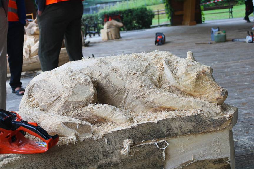 IV Plener Rzeźbiarski w Iwoniczu-Zdroju dobiega końca