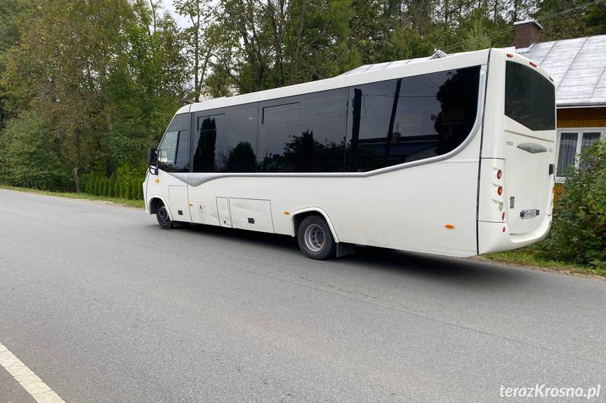 Kolizja na Długiej w Iwoniczu