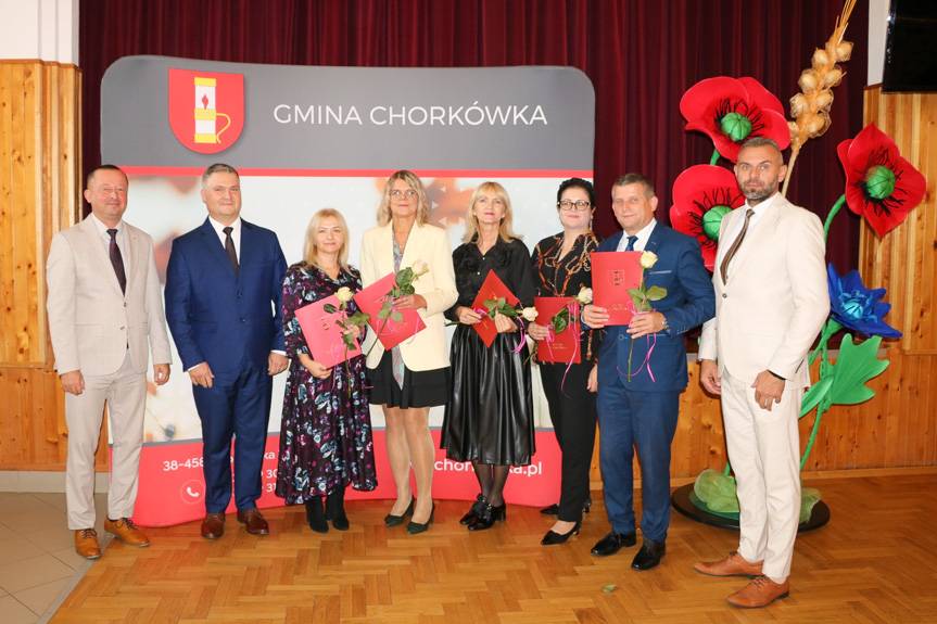 Wójt Gminy Chorkówka nagrodził najlepszych nauczycieli