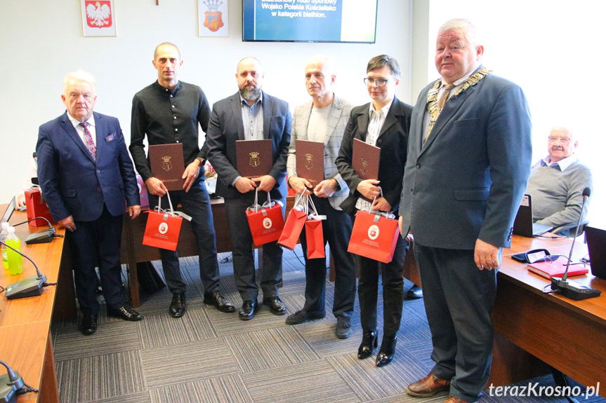 Burmistrz Rymanowa nagrodził sportowców