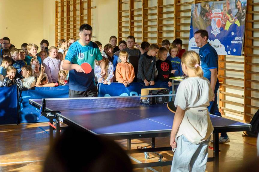 Sportowa lekcja z mistrzem