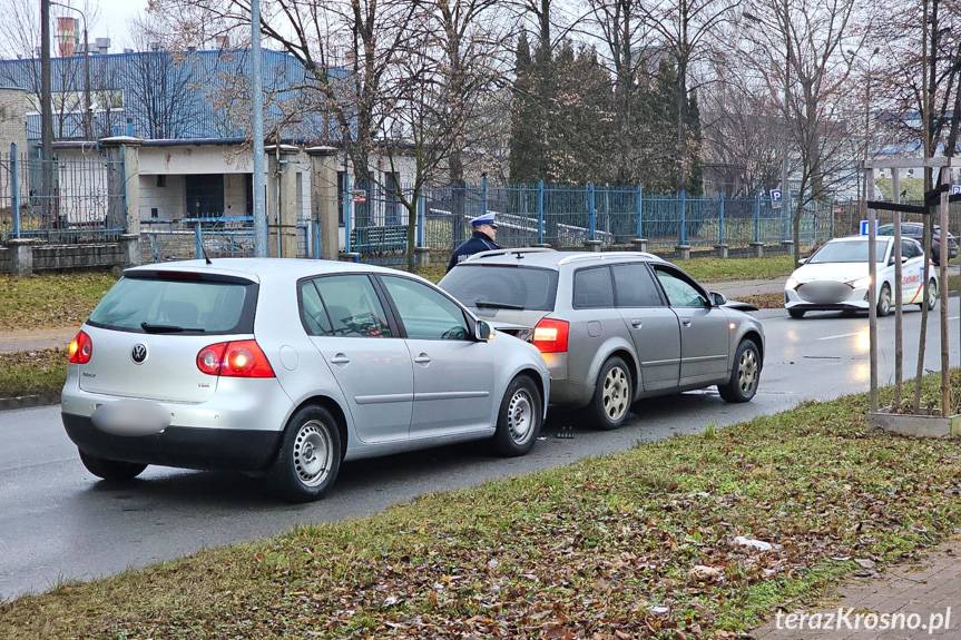 Zderzenie czterech samochodów