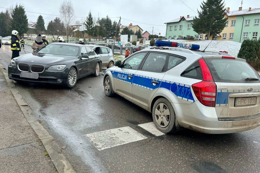 Kolizja w Grabownicy Starzeńskiej