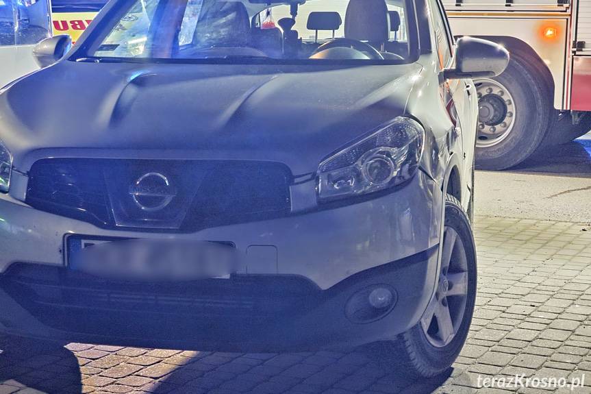 Zderzenie dwóch osobówek w Korczynie