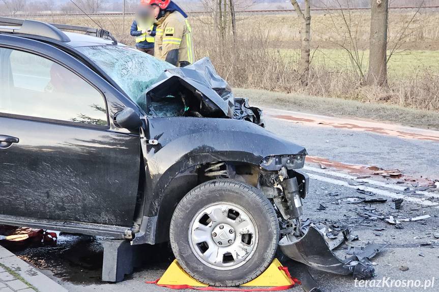 Poważny wypadek w Przybówce