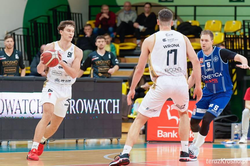Miasto Szkła Krosno - KSK Qemetica Noteć Inowrocław 89:67 [ZDJĘCIA]