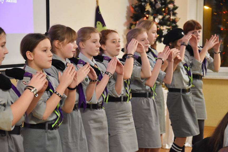 Harcerze z Lubatowej celebrowali magię świąt