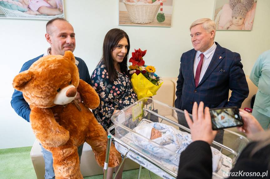 Pierwszy krośnianin urodzony w 2025 roku to Julian