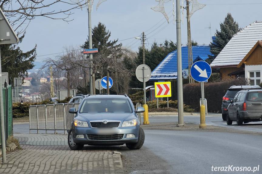Potrącenie pieszej w Miejscu Piastowym