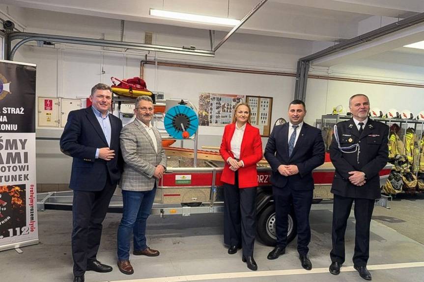 Profesjonalny sprzęt ratowniczy dla strażaków z Gminy Wojaszówka