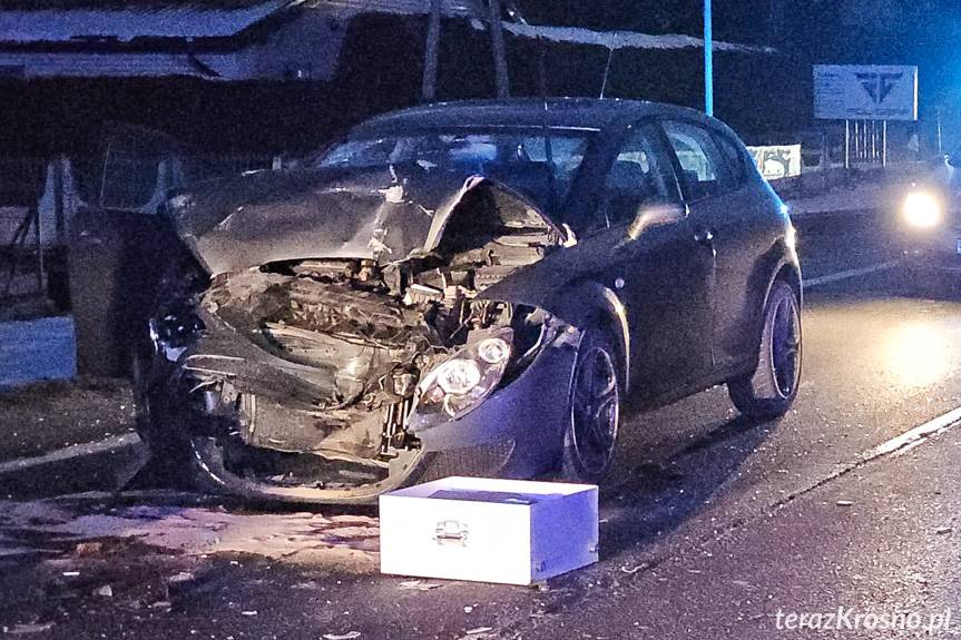 Wypadek w Potoku na DK28