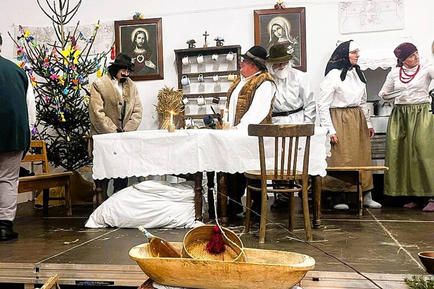 Kombornianki przypomniały, jak dawniej świętowano Wigilię