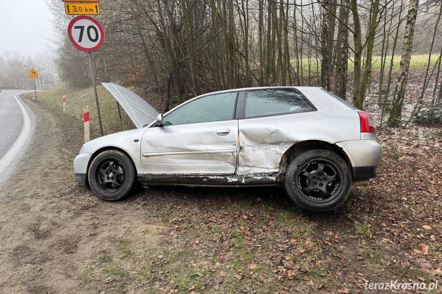 Zderzenie samochodów na DK19 w Woli Komborskiej