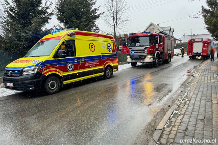 Kolizja w Krościenku Wyżnym