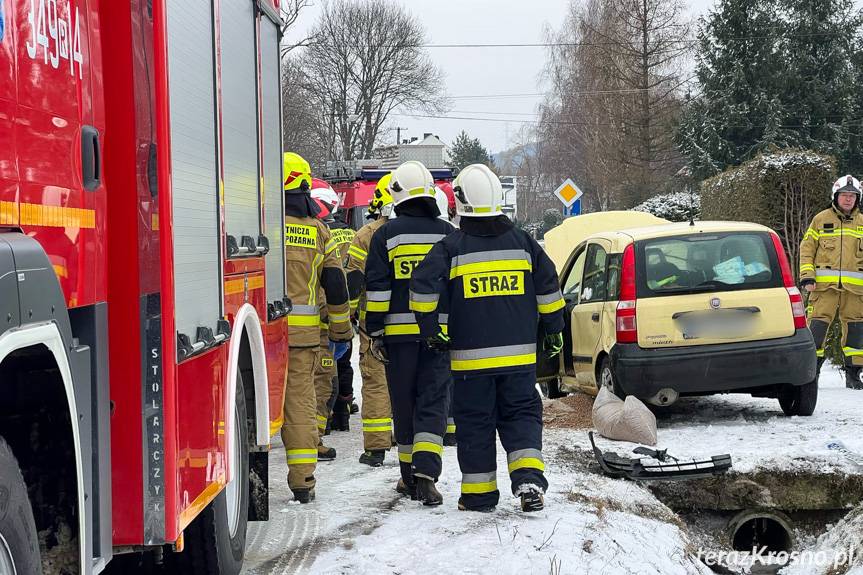 Kolizja w Lubatówce