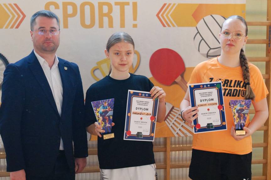 Sportowa sobota we Wrocance – pingpongiści rywalizowali o Puchar Wójta