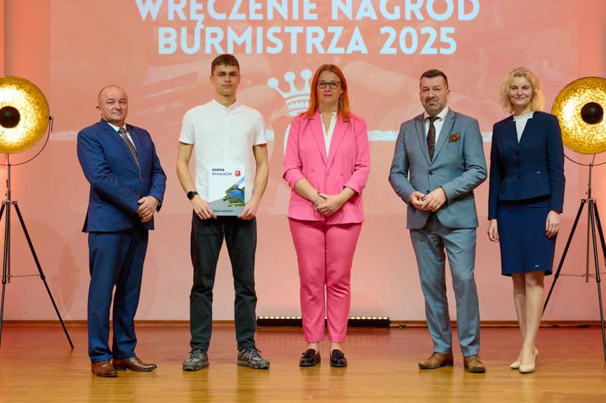 Burmistrz Gminy Rymanów nagrodził najlepszych sportowców