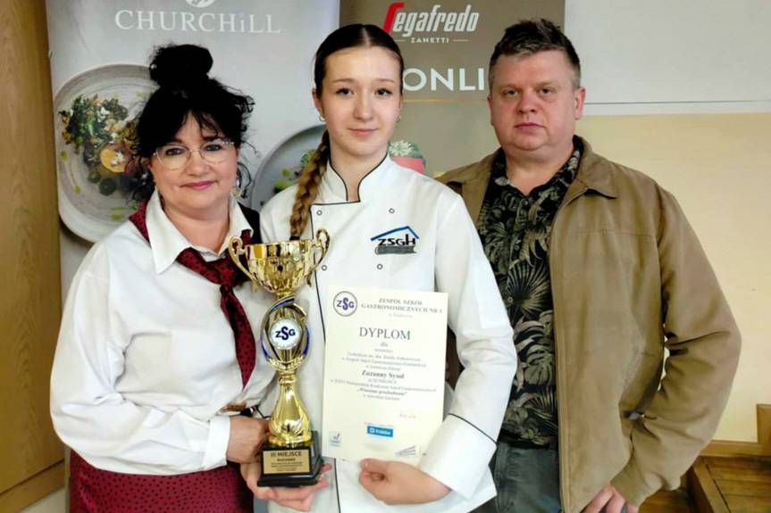Uczennice "Gastronomika" najlepsze w  prestiżowym konkursie kulinarnym