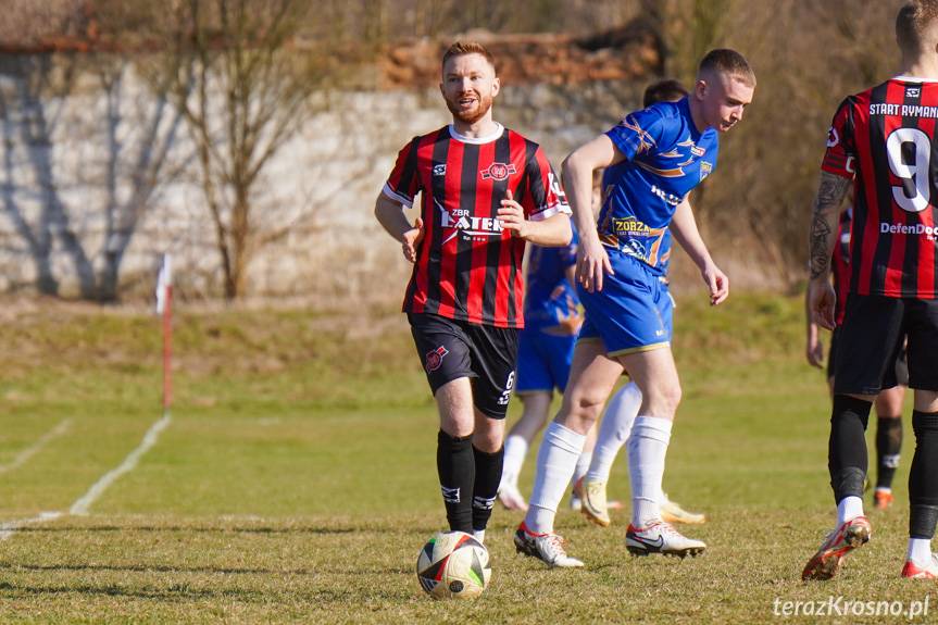Start Rymanów lepszy na inaugurację wiosny. Zorza Łęki Dukielskie uległa 1:2