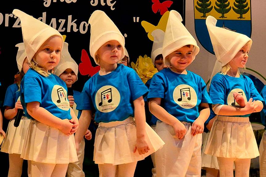 Smerfne święto w Iwoniczu. Przedszkole Muzyczne świętowało 15. urodziny