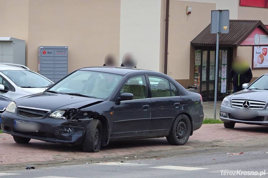 Stłuczka w Krośnie