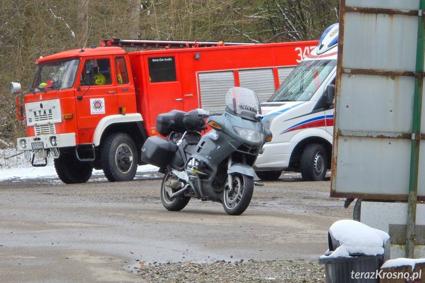 Motocyklistów zatrzymał śnieg. XV Rozpoczęcie Sezonu prawie bez motocykli [ZDJĘCIA]