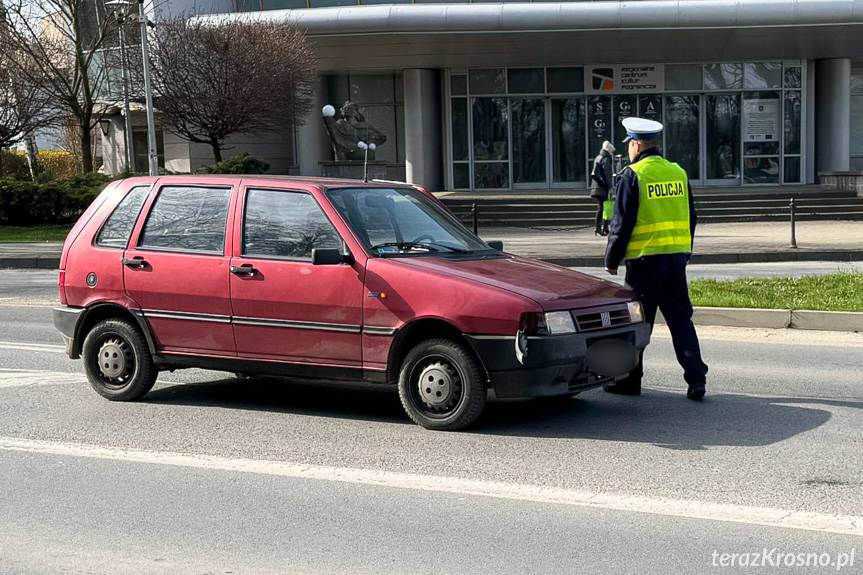 Krosno. Zderzenie dwóch samochodów