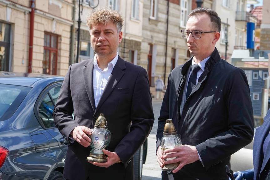 Obchody 82. rocznicy Powstania w Getcie Warszawskim w Krośnie