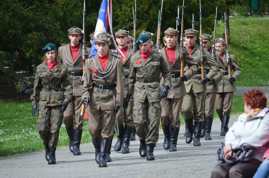 Pokaz musztry paradnej w Rymanowie-Zdroju. Zobacz zdjęcia z 2015 roku