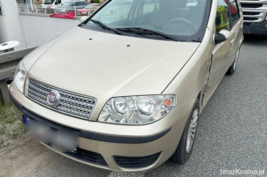 Kolizja na al. Jana Pawła II w Krośnie