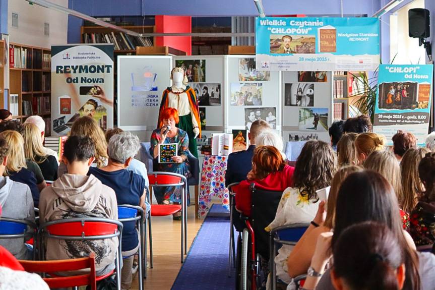 Krosno czyta "Chłopów". Spotkanie z Reymontem w murach KBP